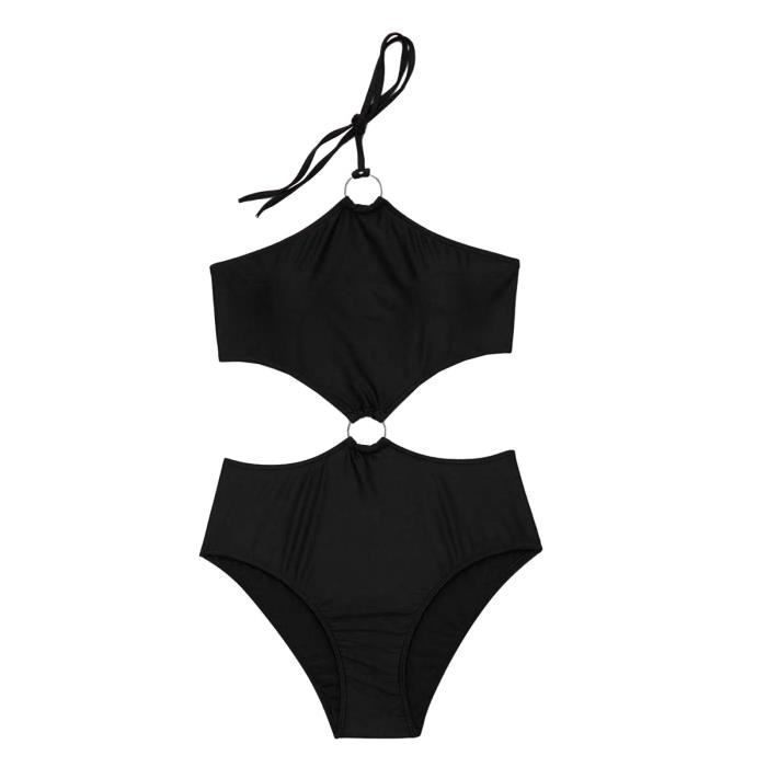 Lukcolor Bikini une pièce sexy pour femmes avec coussinet de poitrine