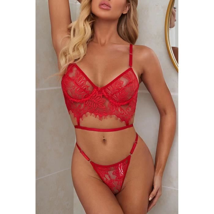 Lingerie Sexy Erotique Femme Ootday Bretelles Spaghetti R Glables En
