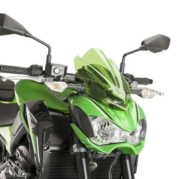 Pare Brise Puig NAKED NEW GENERATION SPORT 9689 Kawasaki Z900 Noir Cdiscount Auto