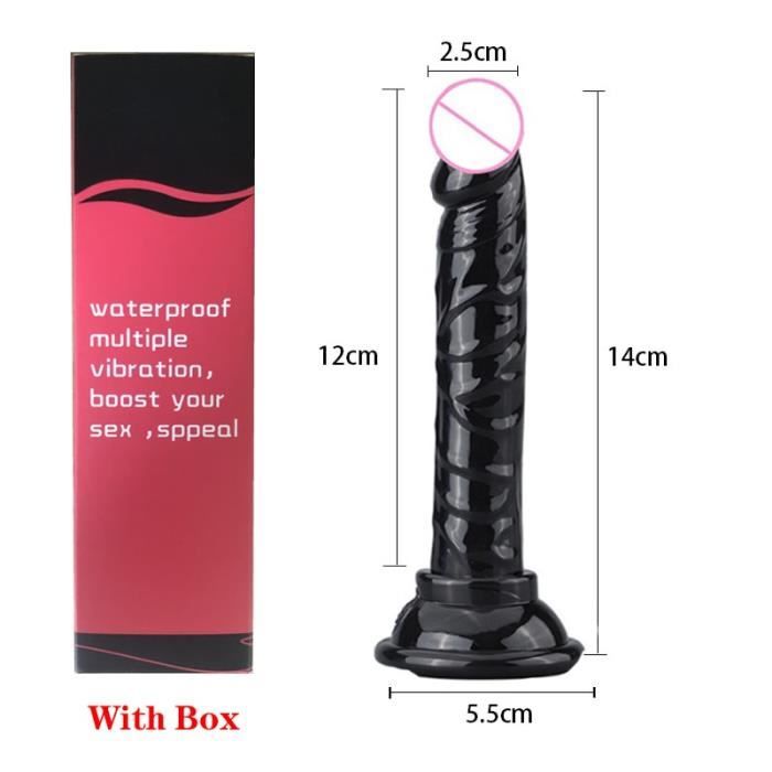 Godemiché Anal réaliste en forme de U pour femme jouet érotique doux