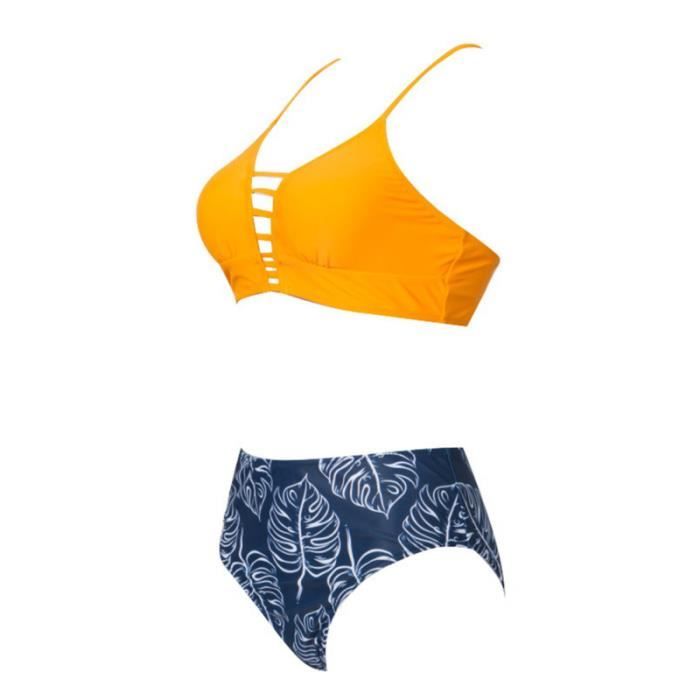 Maillot De Bain Sexy Bikini Deux Pi Ces Maillots De De Combinaison De Natation Piscine Plongee