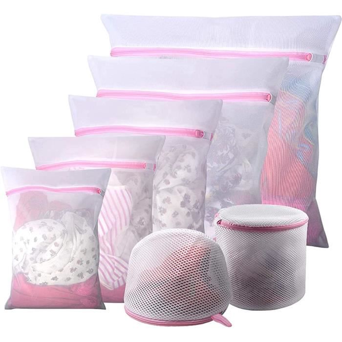 Pi Ces Sacs Linge En Maille Sacs Lavage De Lingerie Pour V Tements D Licats Avec Fermeture