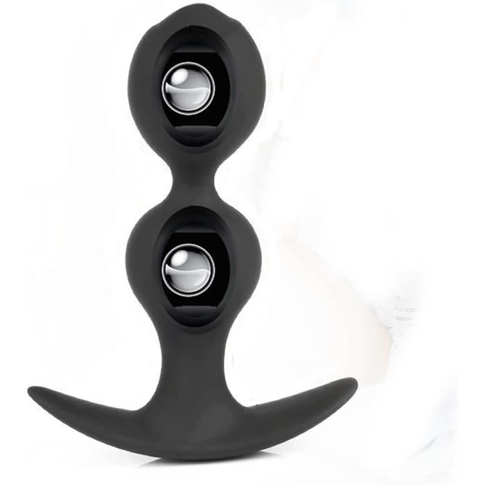 Plug Anal En Silicone Avec Bille D Acier Gode Anal En Silicone Souple