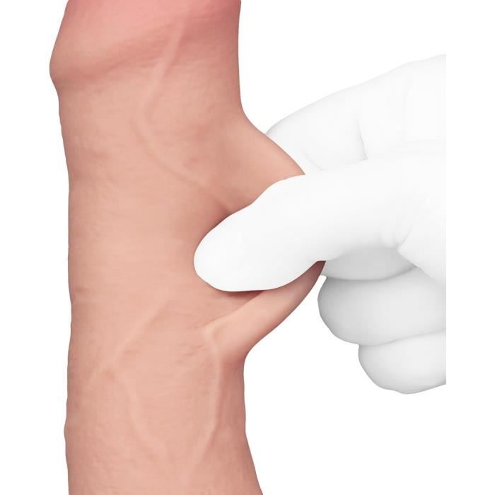 Gode Femme Sex Realiste Dildo À Peau Coulissante Godemichets 18 Cm