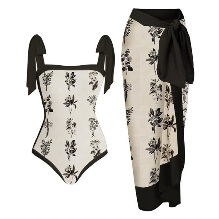 Maillot De Bain Une Pi Ce Bikini Maxi Robe Deux Pi Ces En Mousseline