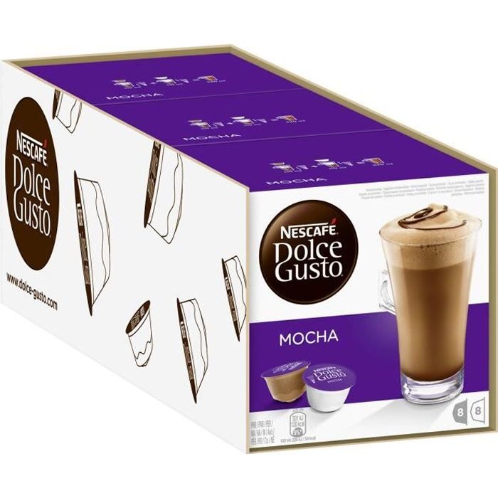 Nescafé Dolce Gusto Mocha 3 x 16 Capsules