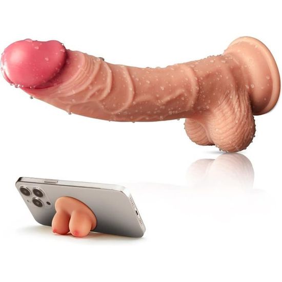 Grand Dildo R Aliste De Pouces Dildo En Silicone Extra Long Queue