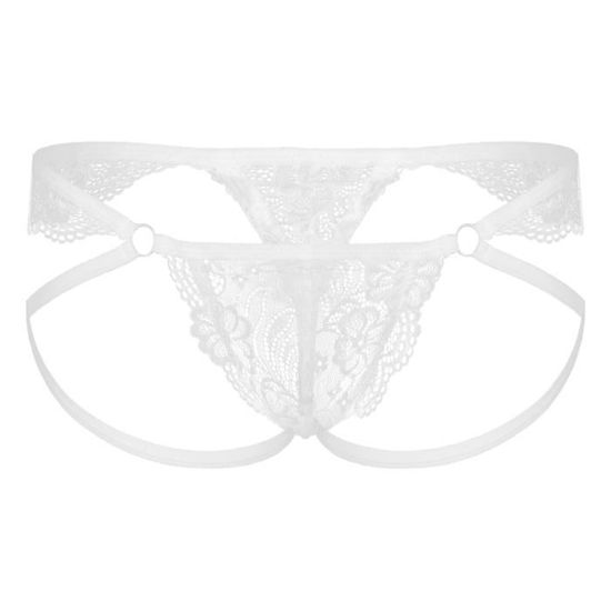 Dpois Micro String Homme Transparent Sexy Bikini Sissy Lingerie Sous