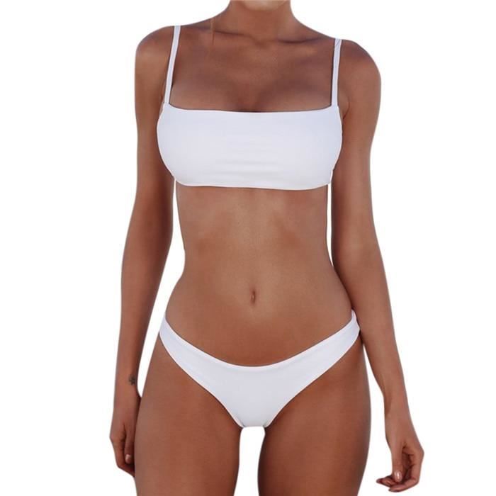 Maillot De Bain Nouveau Sexy Push Up Non Rembourr Br Silien Bikini Ensemble Femmes Vintage
