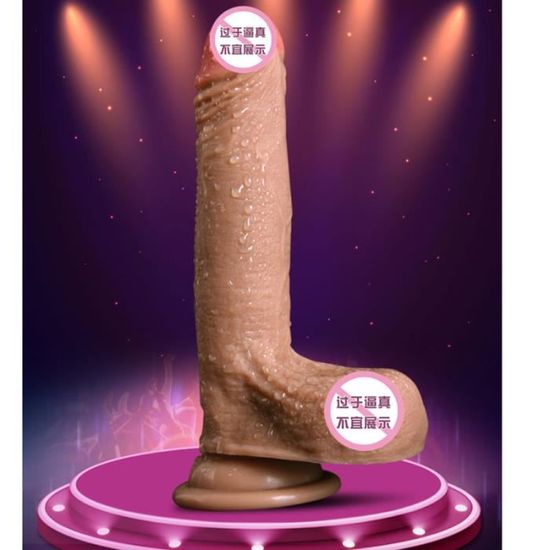 Dildo Flexible R Aliste Non Toxique Confortable Coupl Jouets Adultes