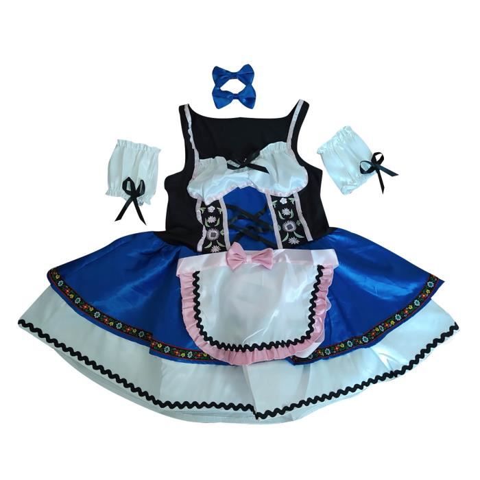 Mesdames Lingerie Rotique Sexy Temptation Maid Cosplay Ensemble