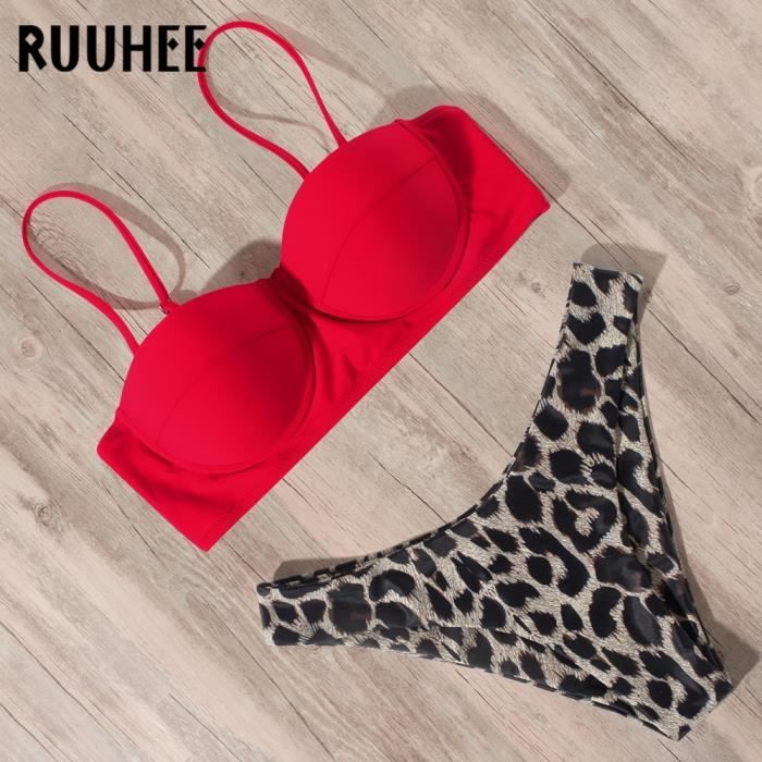 Maillot De Bain Ruuhee L Opard Maillot De Bain Bikini Pour Femme