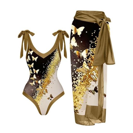 Maillot De Bain Femme Boh Me Bikini Nouvelle Mode Glamour Elegant