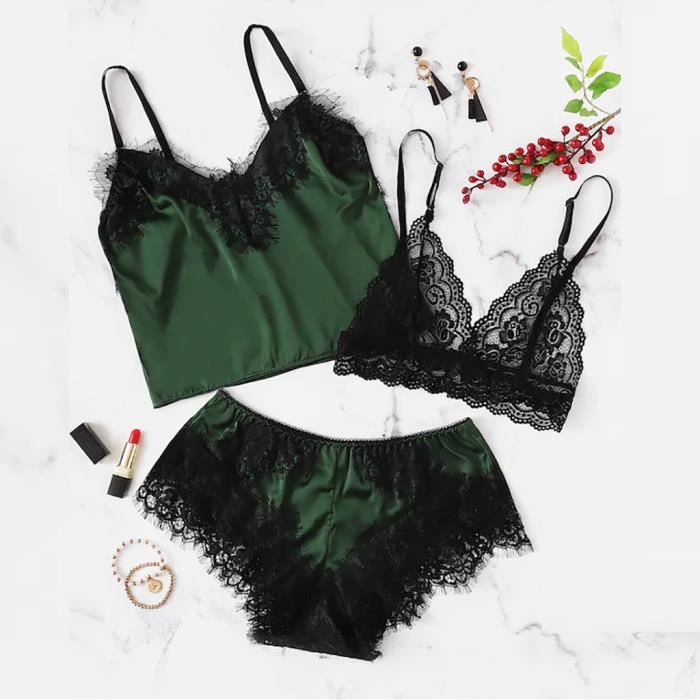 Soutien Gorge De Lingerie Sexy En Dentelle Exquise Hauts Sous