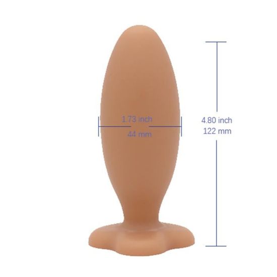 Plug Anal En Silicone Souple Avec Ventouse De Bain Pour Femme Outil De