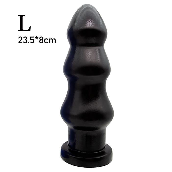 Godemichet Anal Surdimensionné pour Homme et Femme Jouets Sexuels