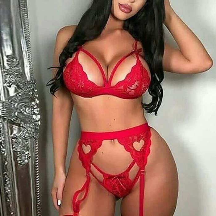 Ensemble De Sous V Tements En Dentelle Dames Lingerie Rotique Sexy