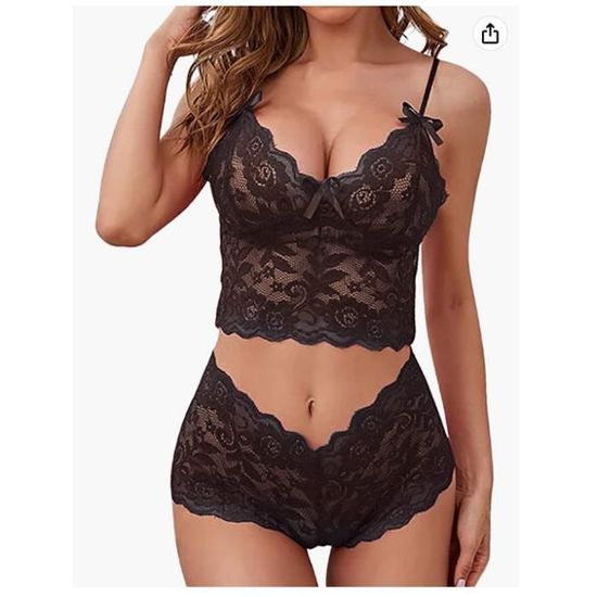 Lingerie Sexy Femme Ensemble Lingerie En Dentelle Brassi Re Sexy Femme