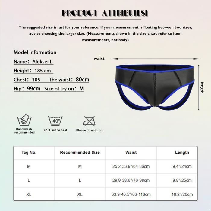 Iefiel String Ouvert Homme Sexy Hot Sous V Tements Jockstrap Gay Fesse