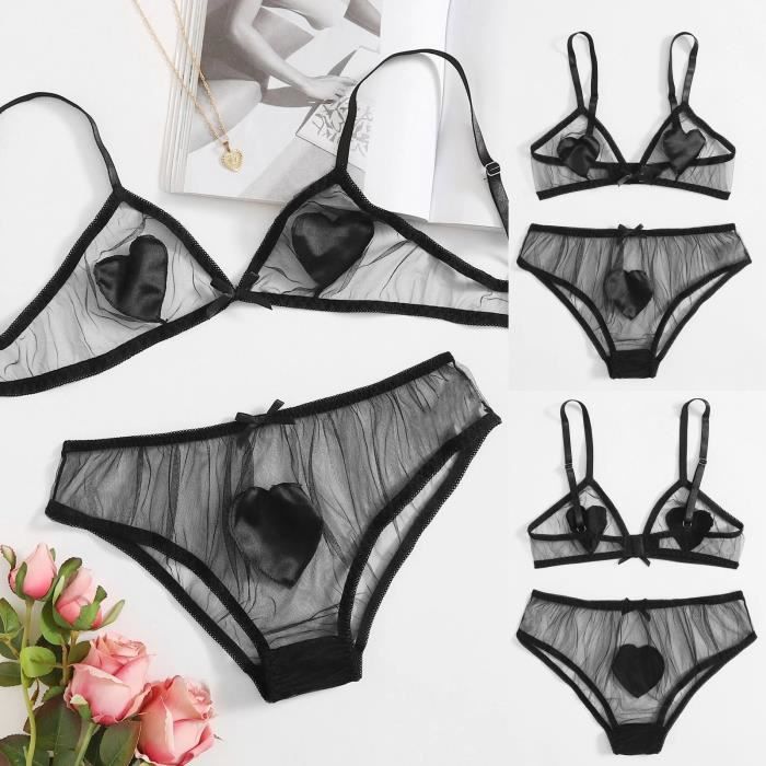 Sous V Tements Rotiques Sexy Lace Temptation Three Point Lingerie Love