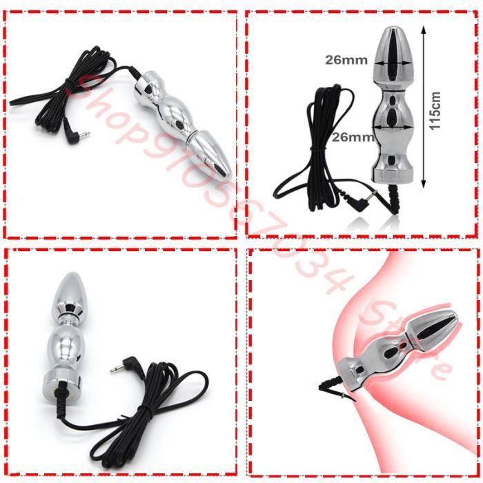 Plug Anal D Charge Lectrique Boule De Vagin Jouet Bdsm Vibrateur