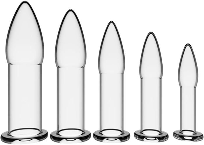 Analplug Set Butt Plug Silicone Vibrateur Anal Plugs Creux Anal