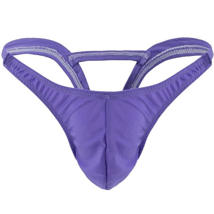 String Homme Sexy Ficelle Triangle Jockstrap Bulge Pouch G String Thong Erotique Lingerie Slip