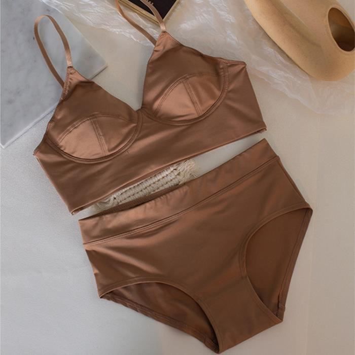 Ensemble Lingerie Femme Anneau Sexy Non Metallique Confortable