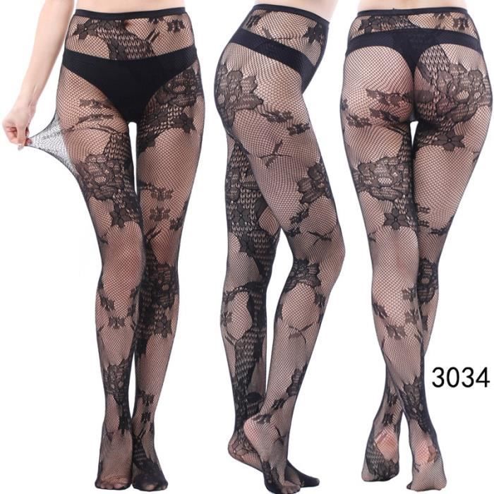 Collant Collants Lolita En R Sille Pour Femmes Lingerie Sexy Avec Imprim Rotique Longue