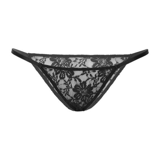 Iixpin Micro String Ficelle Femme Sexy Transparent Tanga G String T Back Bikini Hot Slip S L