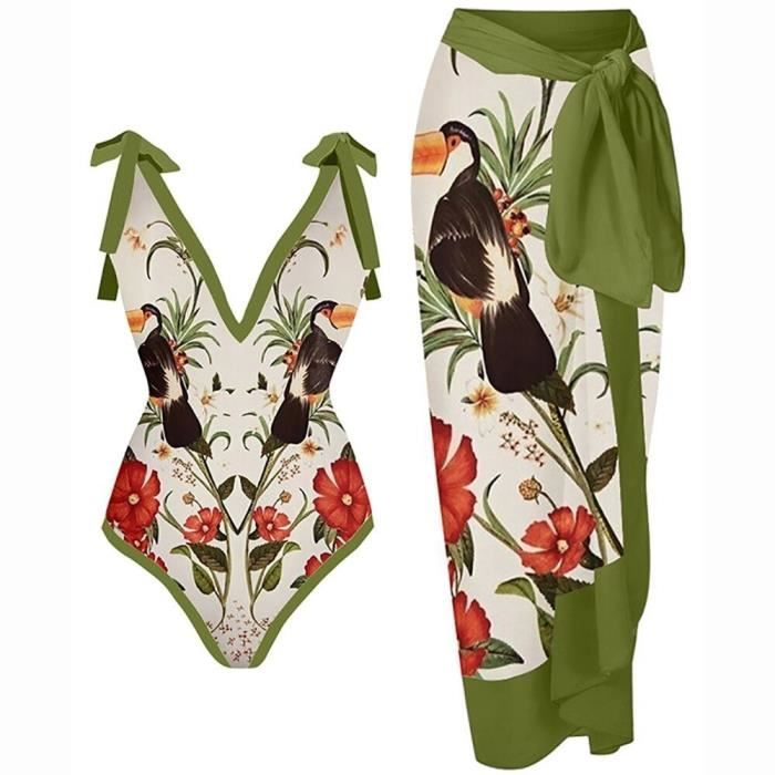 Maillot De Bain Femme Boh Me Bikini Nouvelle Mode Glamour Elegant