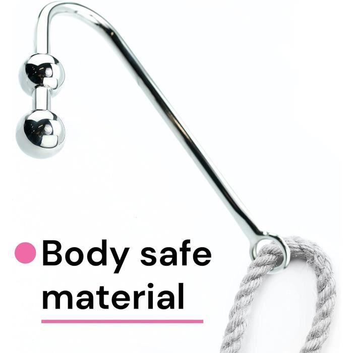 Anal Hook Plug Anal Sex Toys Perles Anales Plug Metal Butt Plug Plug
