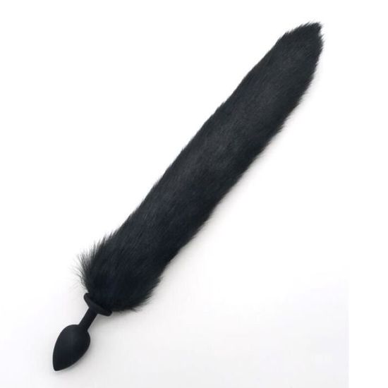 Plug Anal En Silicone Queue De Renard Bdsm Dilatateur Anal De Bondage