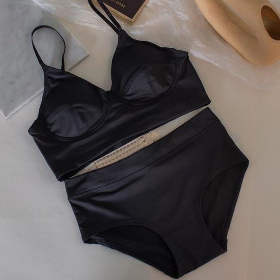 Ensemble Lingerie Femme Anneau Sexy Non Metallique Confortable