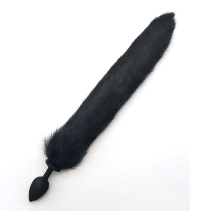 Plug Anal En Silicone Queue De Renard Bdsm Dilatateur Anal De Bondage