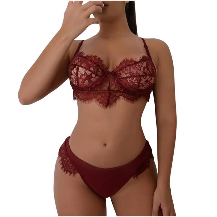 Femmes Lingerie Corset Sans Dentelle Fil Rac Mousseline V Tements De