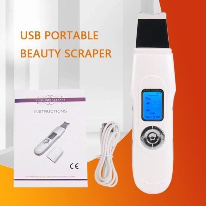 USB Pelle électrique à exfoliation de la peau Appareil de beauté