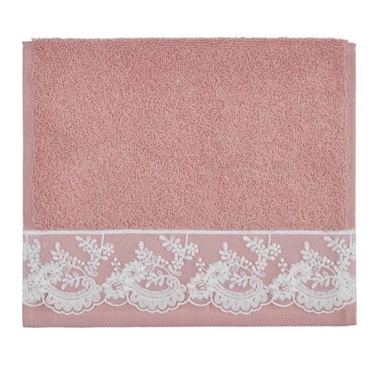 Lot De Serviettes Invit Yasmeen Nude Cdiscount Maison