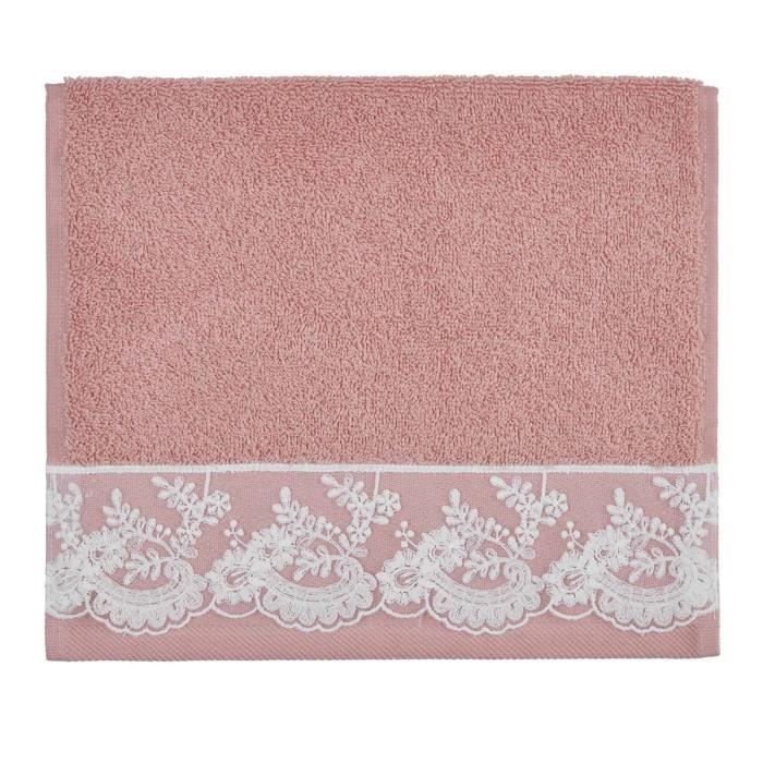 Lot De Serviettes Invit Yasmeen Nude Cdiscount Maison