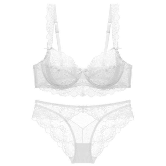Ensemble De Lingerie Pour Dames Marque De Mode Sexy Slim Lace Underwear
