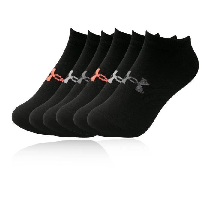 Under Armour Femmes Essential Chaussettes 6 Pack