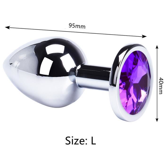 Bouchon De Sexe Unisexe Plug Anal Jouets Sexuels Pour Couple Gay