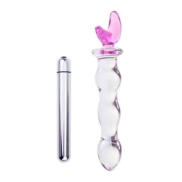 Godemichet Anal En Verre Cristal Pour Femme Produits Sexuels Genci