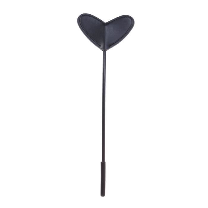 Paddle En Cuir Forme De Coeur Flirting Fetish Flogger Cosplay Fouet Sex