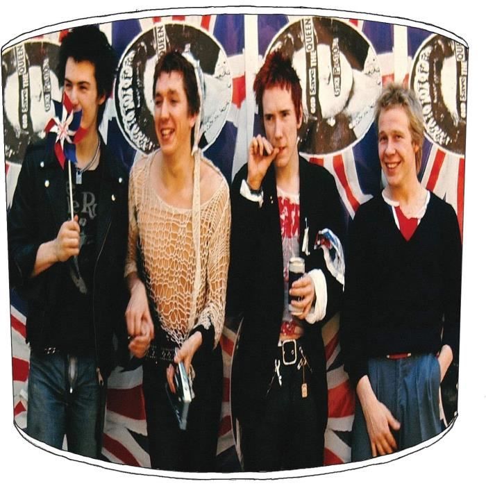 Cm Sex Pistols Rock Abat Jour Pour Un Plafonnier X Cdiscount