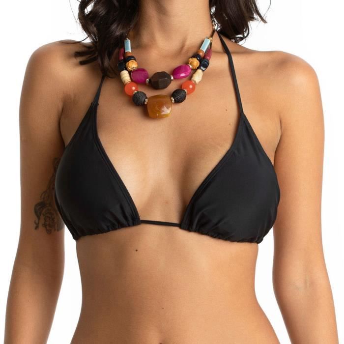 Haut De Bikini Noir Femme Sun Project Triangle Sun Project Haut De