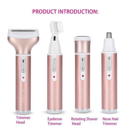 Ki En Bikini Tondeuse Epilateur Rasoir Electrique Femmes