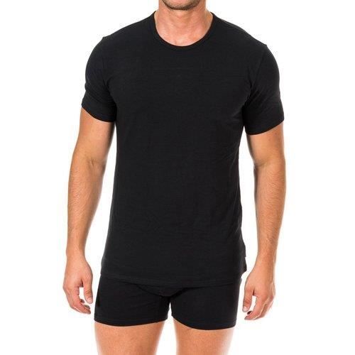 T-shirts Calvin Klein noir pack de 2. NB1088A 001.
