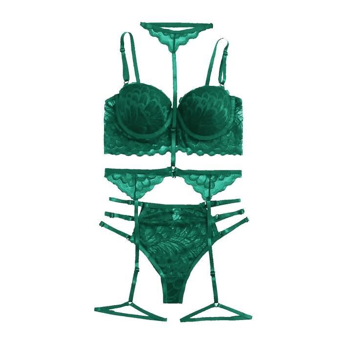 Coordonnes Ensemble Lingerie Soutien Gorge Lani Res En Dentelle