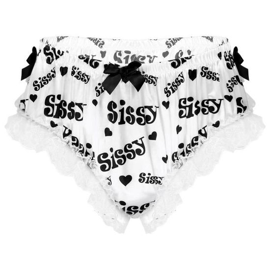 Iefiel Homme Sissy String Lingerie Satin Erotique Sous V Tements